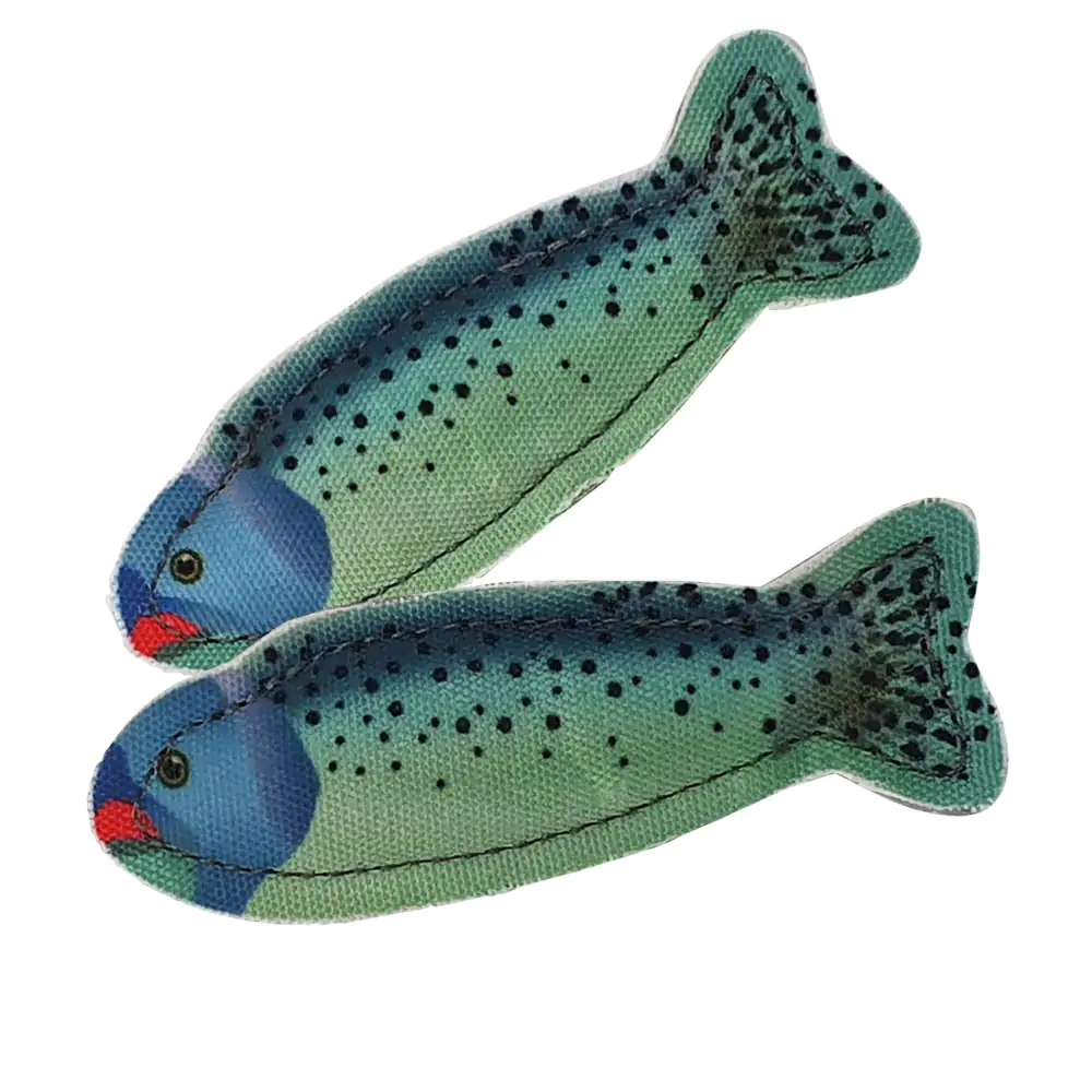 Nobby Katzenspielzeug Forellen aus Stoff mit Catnip 9,5 cm
