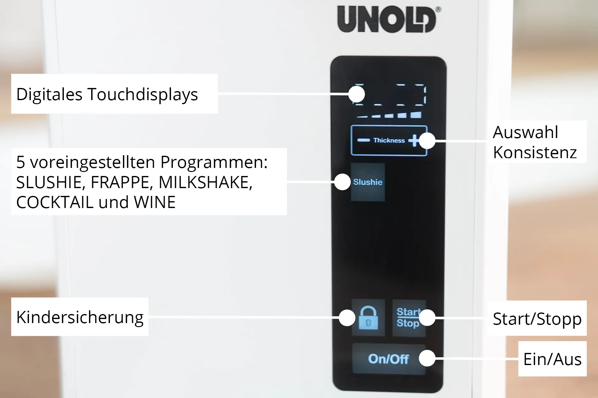 Unold Slush-Eismaschine Susi 48940 2 L weiß Unold Slush-Eismaschine Susi 48940 2 L weiß