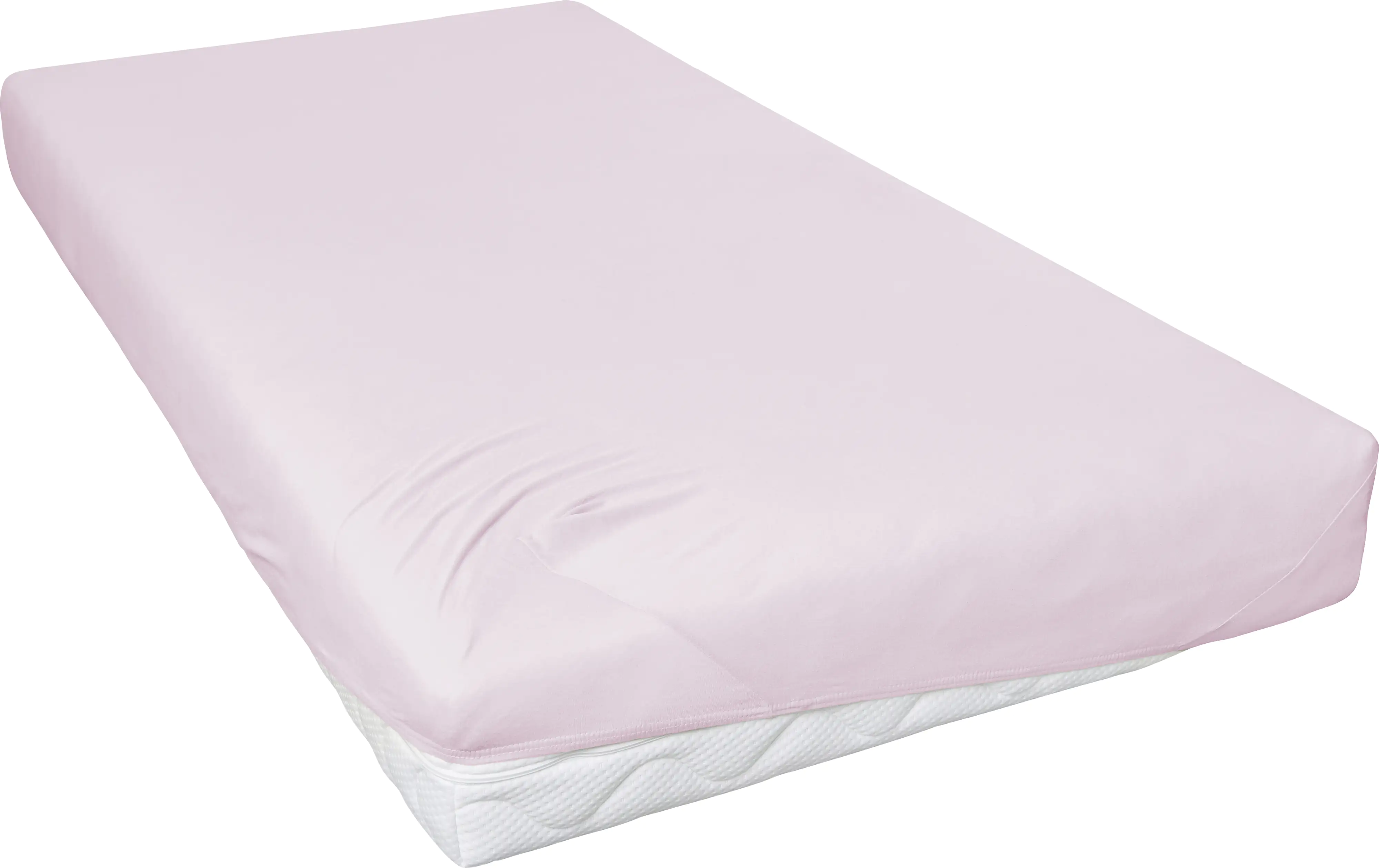 Vario Spannbetttuch Jersey 70 x 140 cm rose