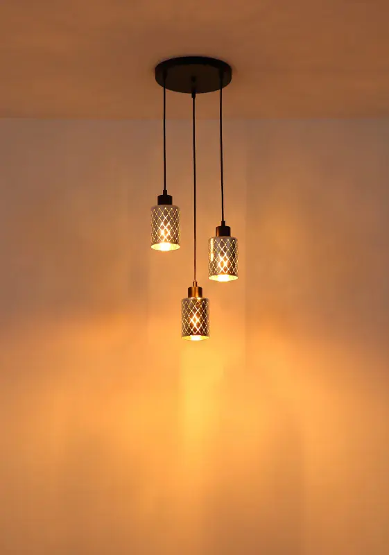 Globo Hängeleuchte Alonso 29 x 120 cm Ø x H schwarz