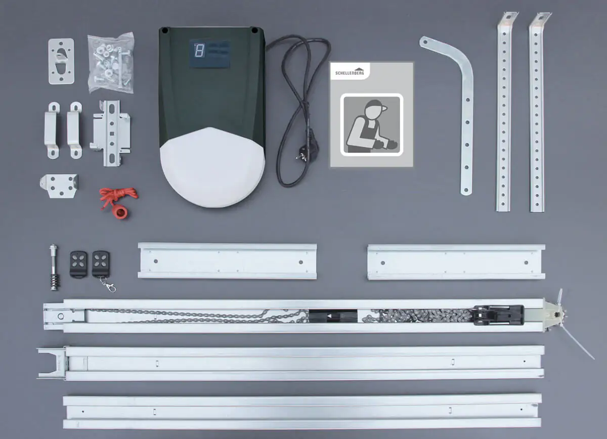 Schellenberg Garagentorantrieb SD10 Premium Smart Home System möglich,