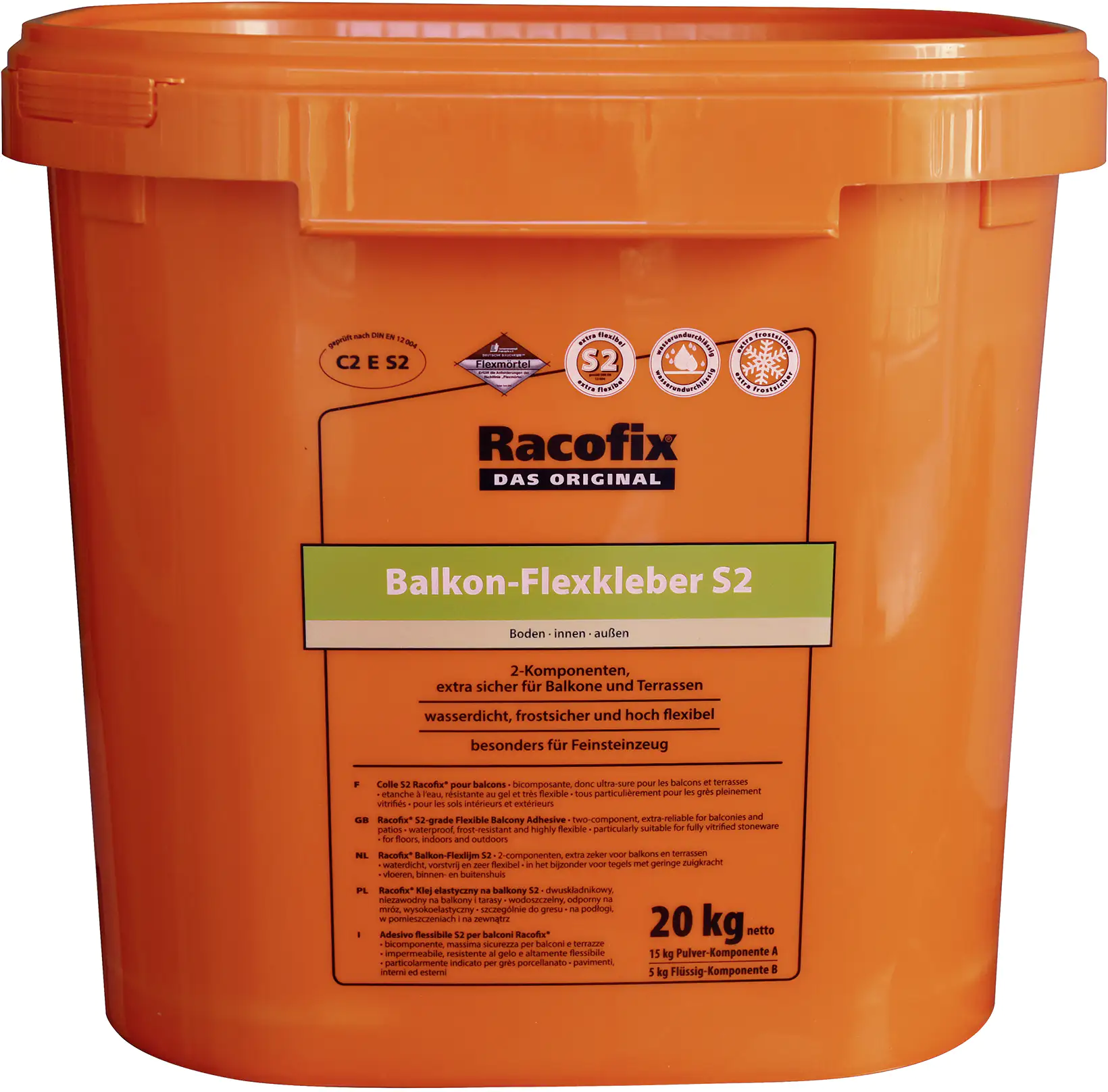 Racofix Balkon-Flexkleber S2 20 kg