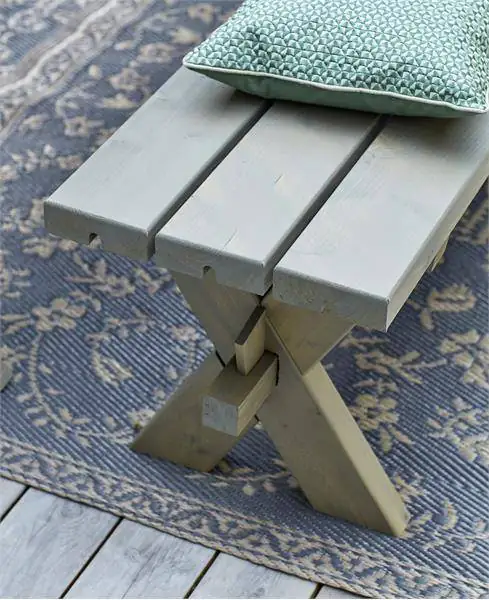 Plus Bank Nostalgie graubraun Plus Bank Nostalgie graubraun