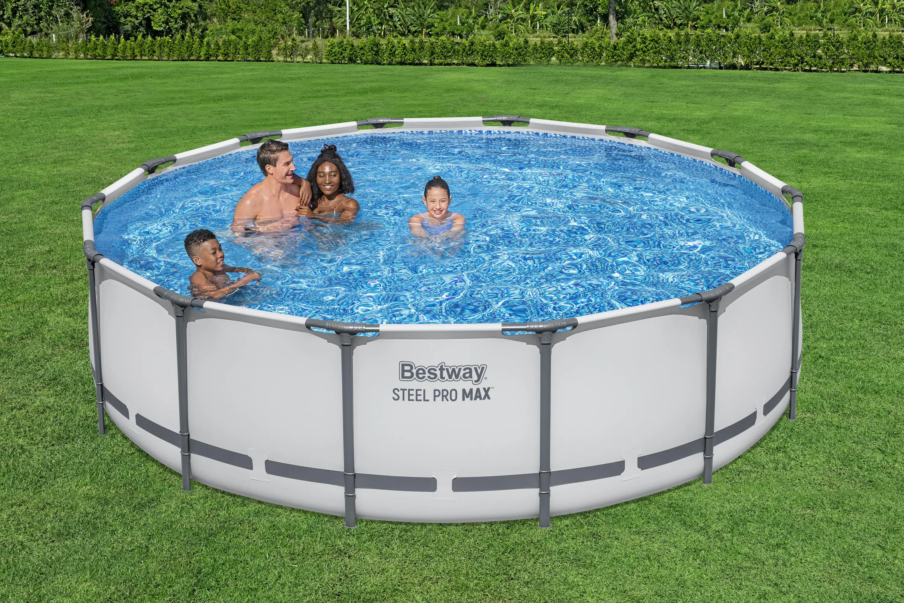 Bestway Pool Komplett-Set Steel Pro Max Ø 427 x 107 cm