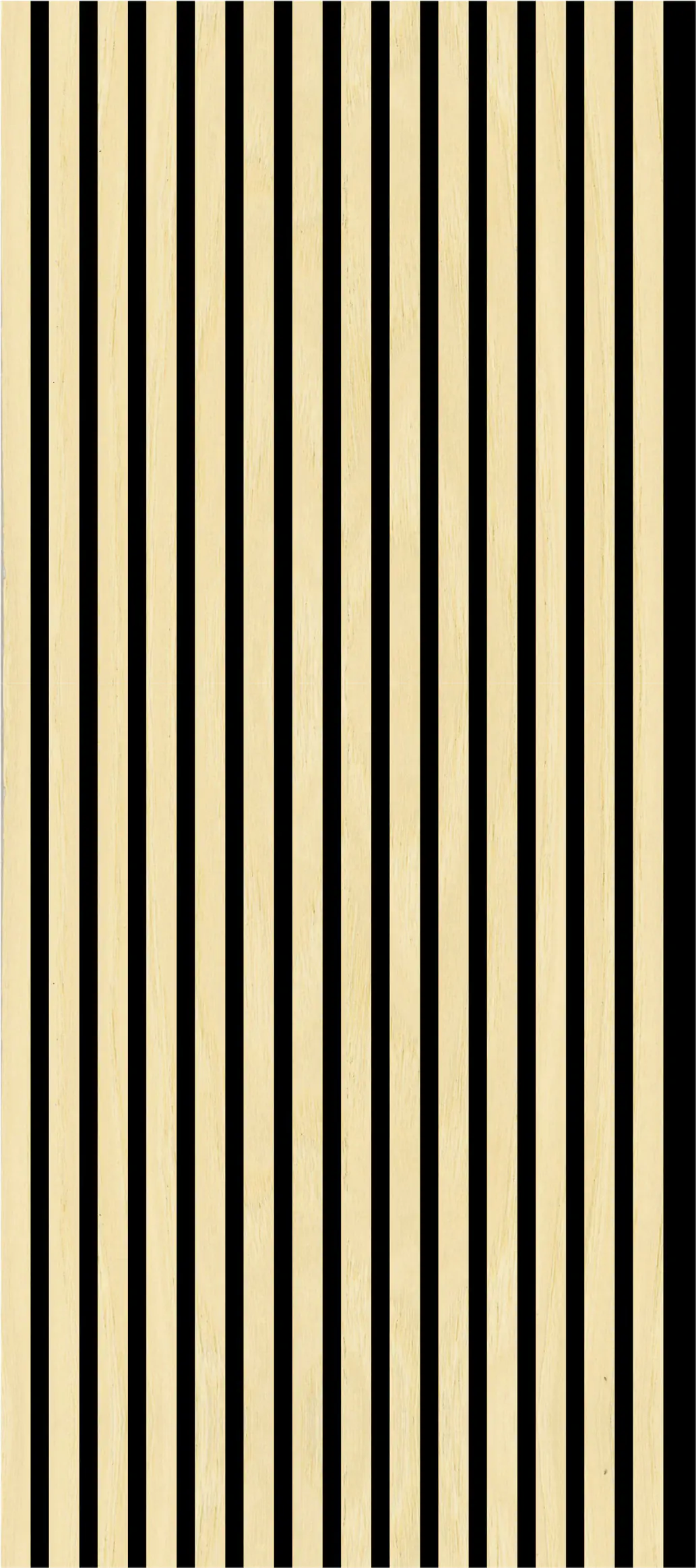 Neuhofer Akustikpaneele Echtholz Esche 119,5 x 57,25 x 1,9 cm hellbraun