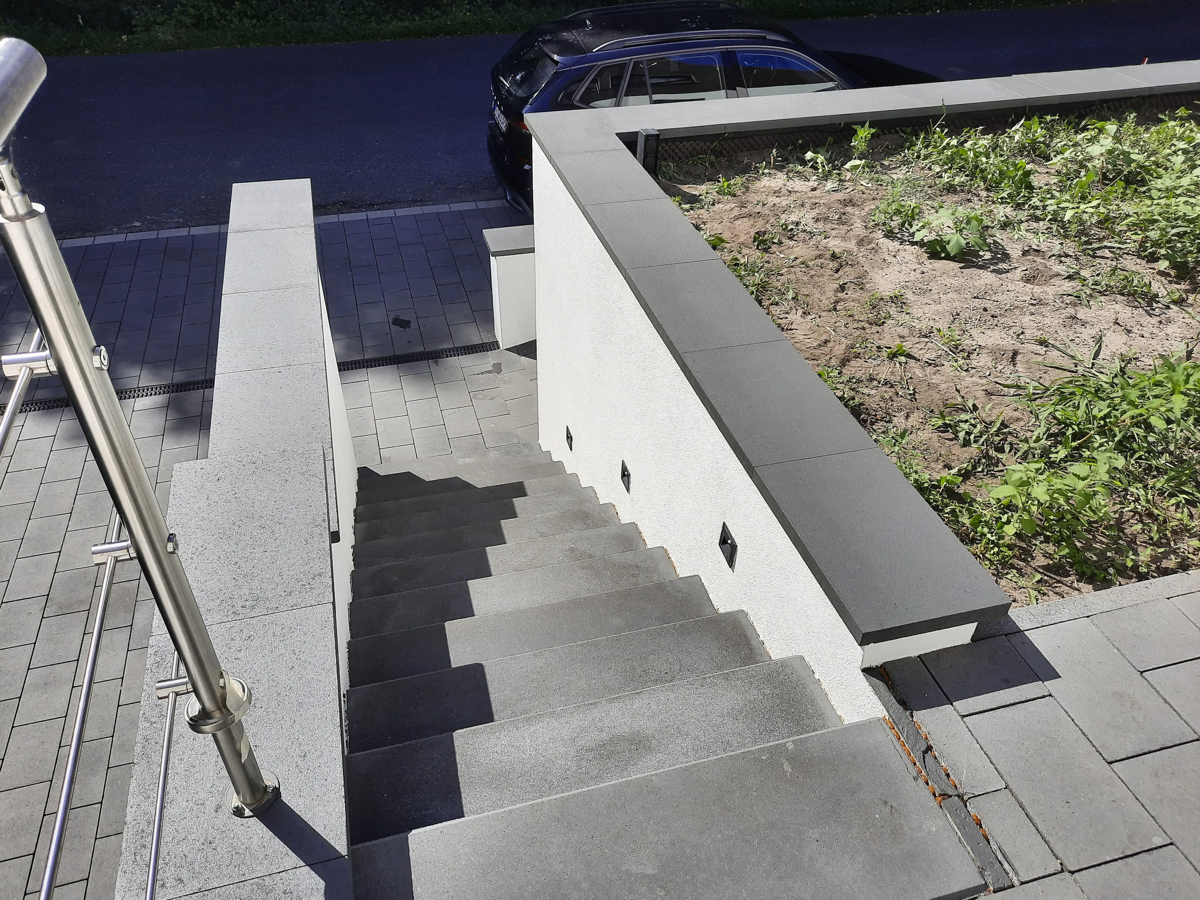 EHL Mauerabdeckplatte 50 x 32 x 4 cm anthrazit