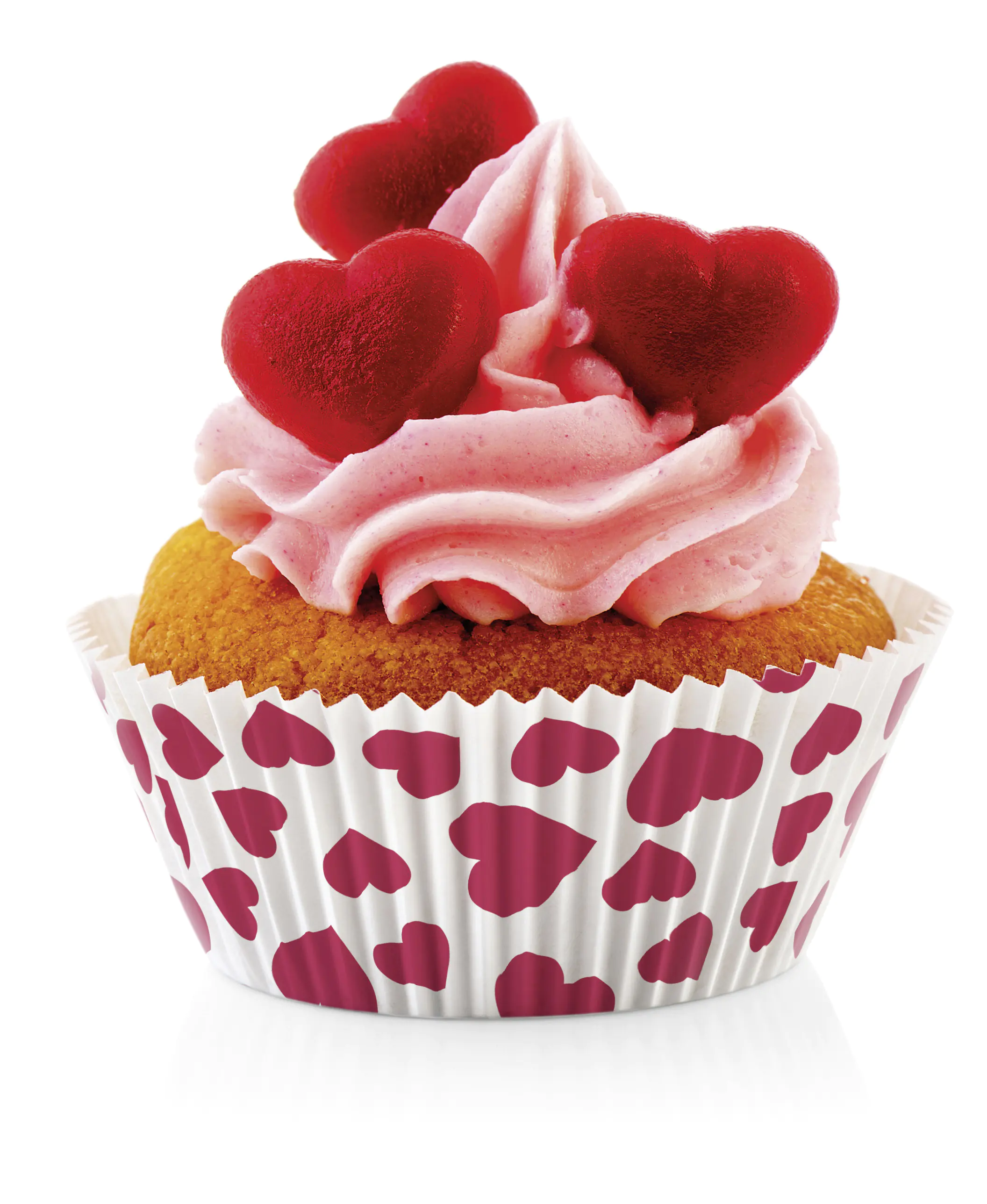 Zenker Muffinförmchen Papier Herz 50 Stück