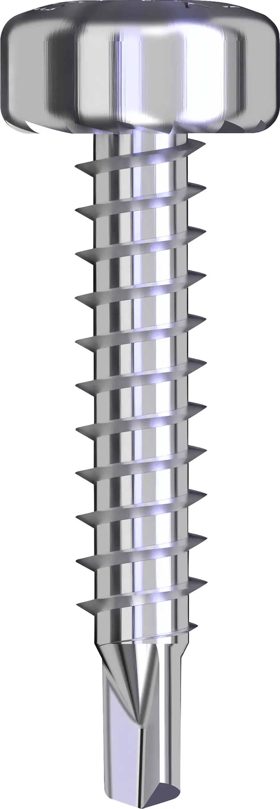 HSI Terra Bighty Bohrschraube rostfrei 4,8  x 25 mm - 20 Stück Edelstahl C1