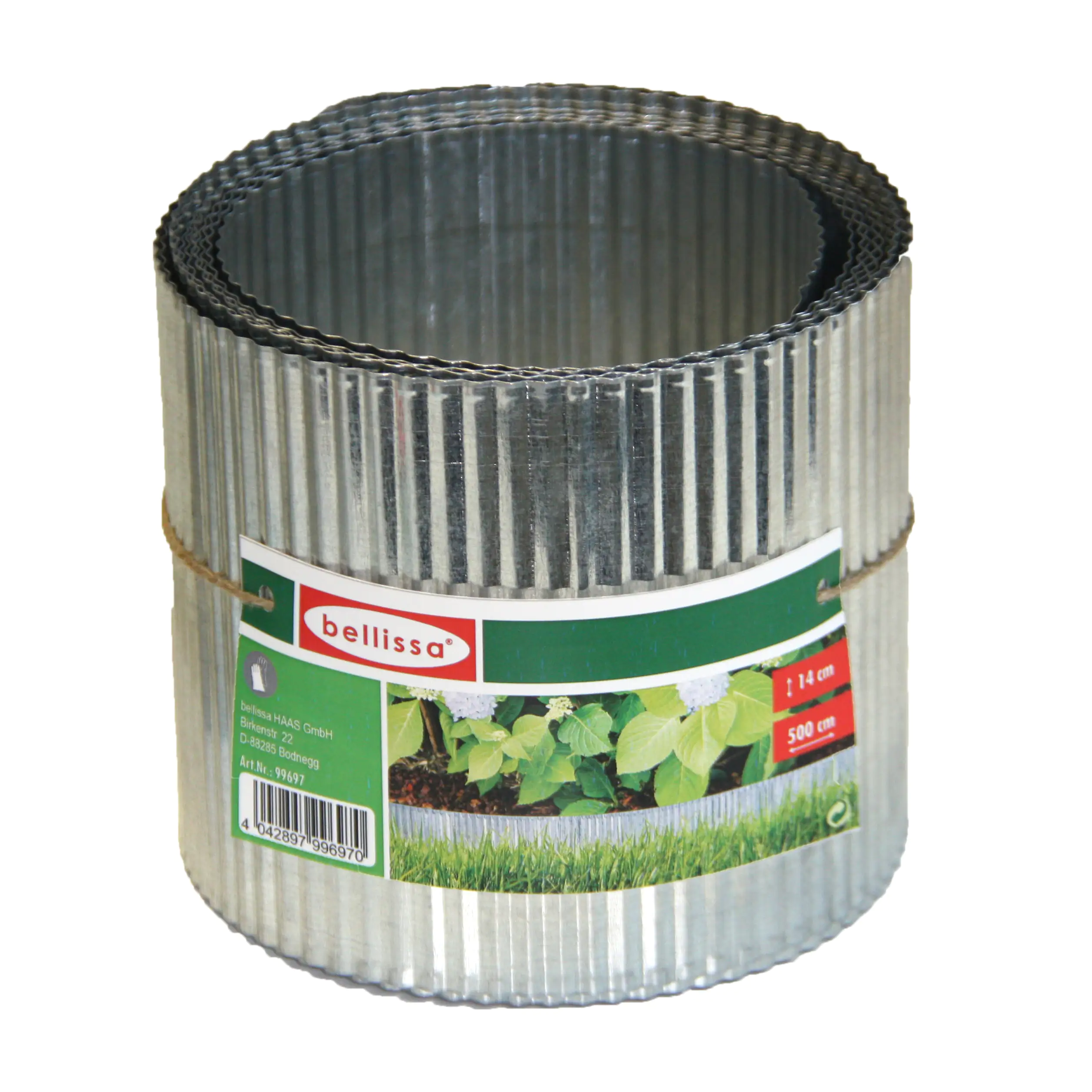 Bellissa Rasenkantenband kleine Welle 500 x 14 cm