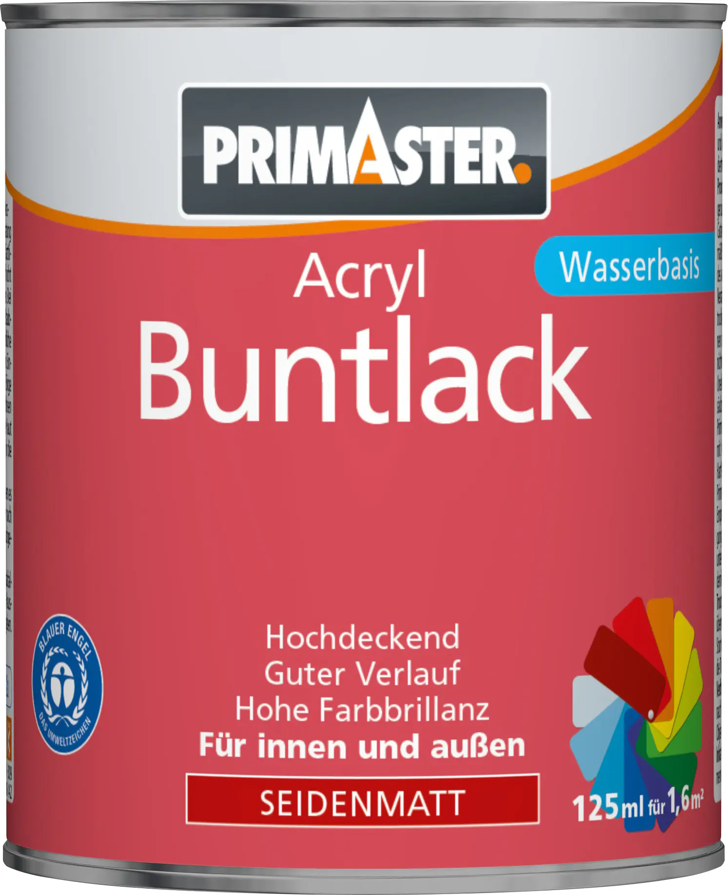 Primaster Acryl Buntlack RAL 5010 125 ml enzianblau seidenmatt