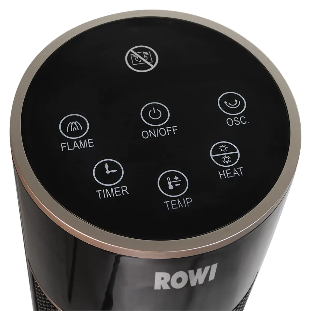 Rowi Keramik Turmheigerät 2000 W Flame HKT 2000/2/6 ODF Rowi Keramik Turmheigerät 2000 W Flame HKT 2000/2/6 ODF
