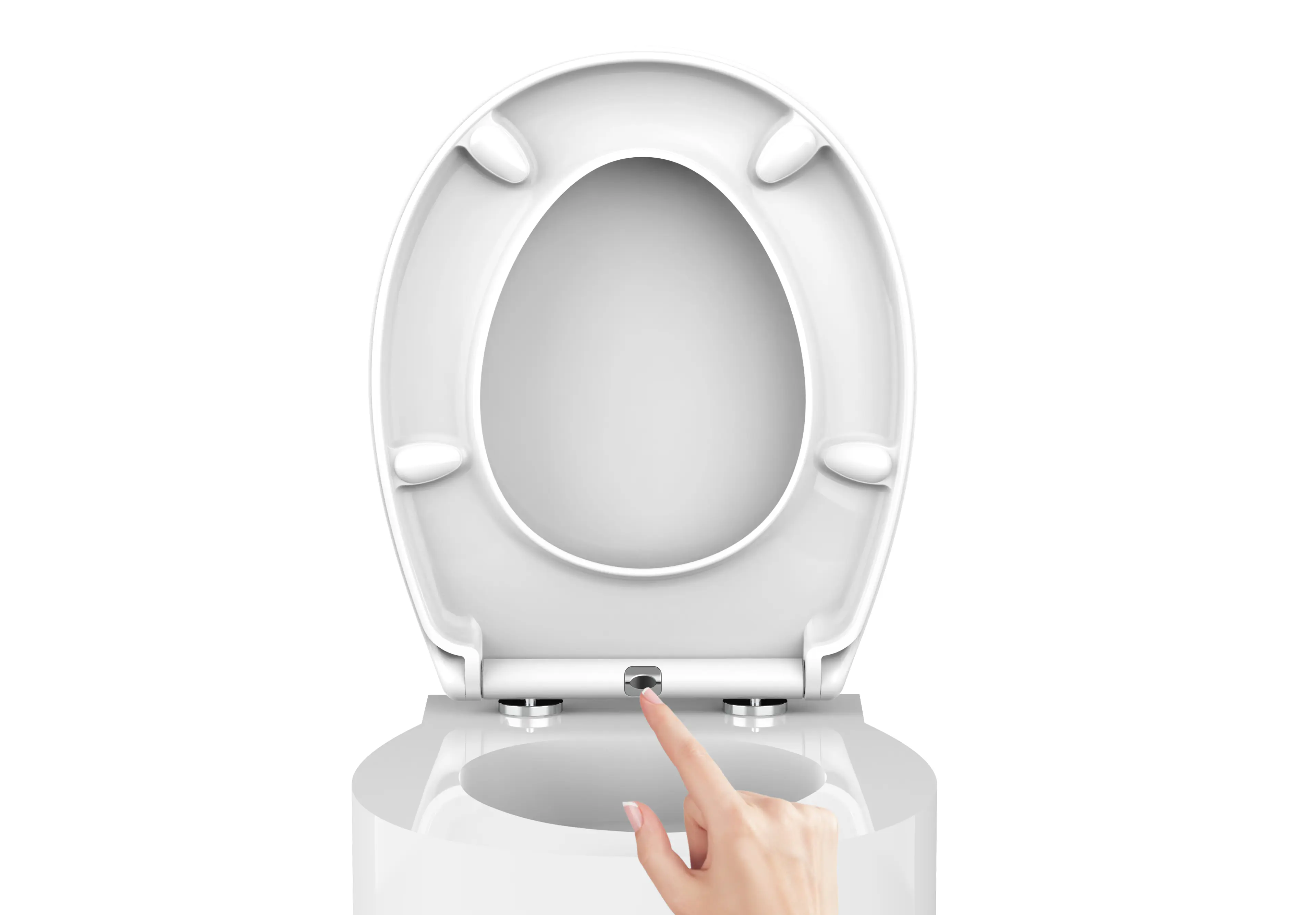 Primaster WC-Sitz mit Absenkautomatik Tiago weiß Primaster WC-Sitz mit Absenkautomatik Tiago weiß