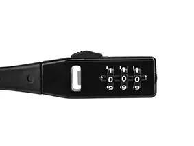 EUFAB Fahrradschloss Kabelbinder 53 cm schwarz