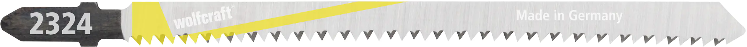 Wolfcraft Stichsägeblätter HCS 130 mm T-Schaft 2 Stück