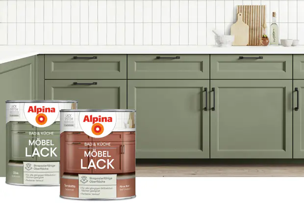 Alpina Möbellack für Bad & Küche
