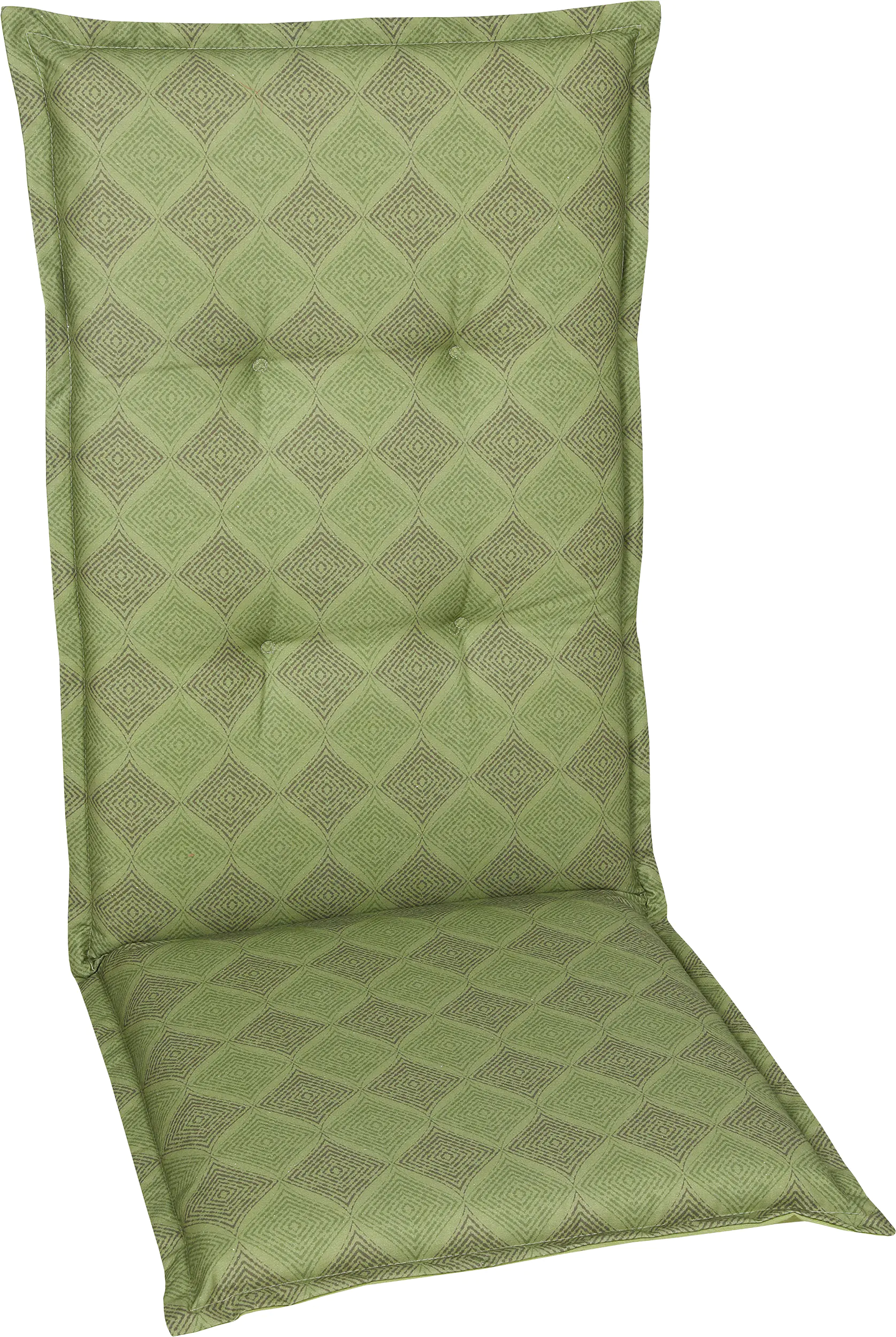 GO-DE Hochlehner-Auflage 120 x 50 x 6 cm 3-fach sortiert