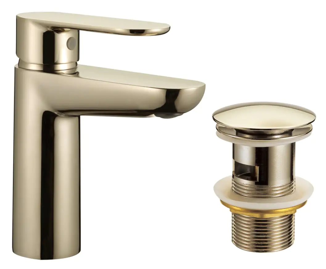 Primaster Waschtischarmatur Prag lightgold wassersparend Primaster Waschtischarmatur Prag lightgold wassersparend