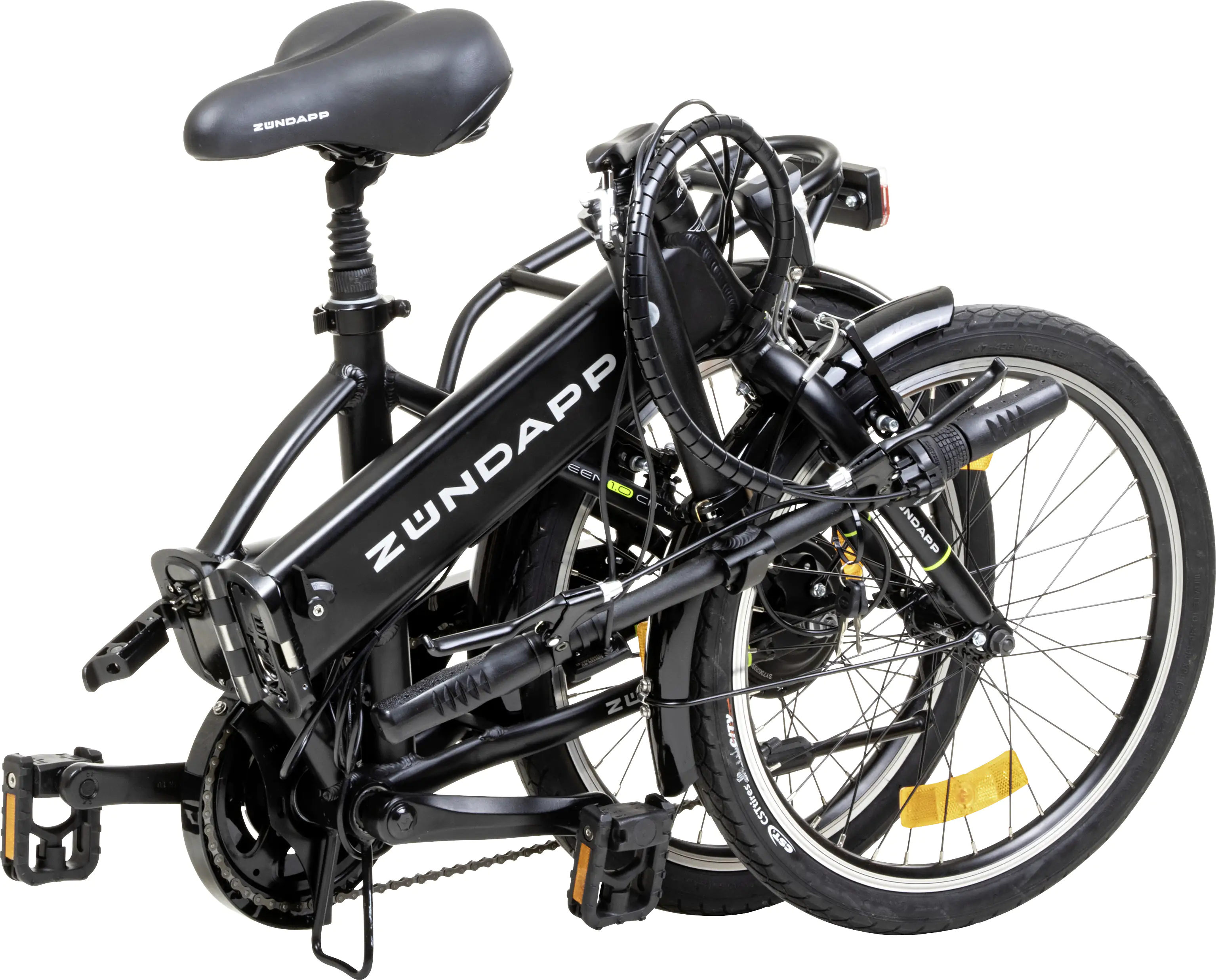 Zündapp E-Bike Faltrad Green 1.0 Unisex 20 Zoll RH 37cm 6-Gang 270 Wh schwarz