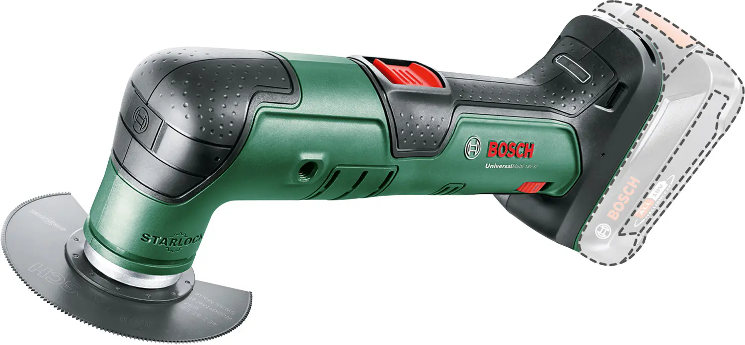 Bosch Akku-Multifunktionswerkzeug UniversalMulti 18V-32 Solo Bosch Akku-Multifunktionswerkzeug UniversalMulti 18V-32 Solo