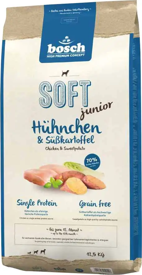 Bosch HPC Soft Junior Hühnchen & Süßkartoffel 12,5 kg