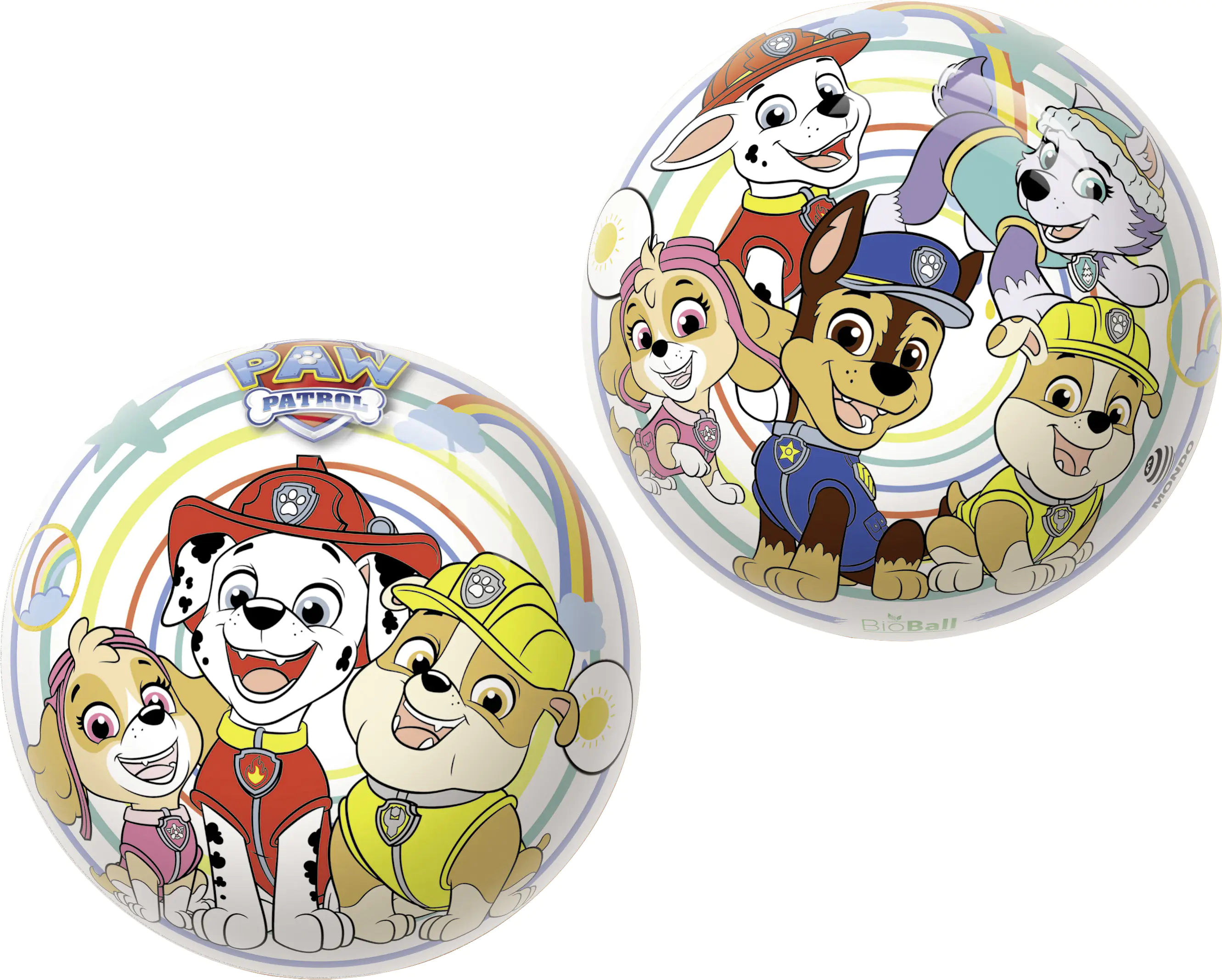 Happy People Paw Patrol Ball aus Kunststoff 23 cm  Happy People Paw Patrol Ball aus Kunststoff 23 cm