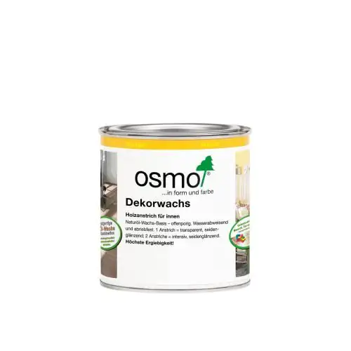 Osmo Dekorwachs 375 ml seidengrau