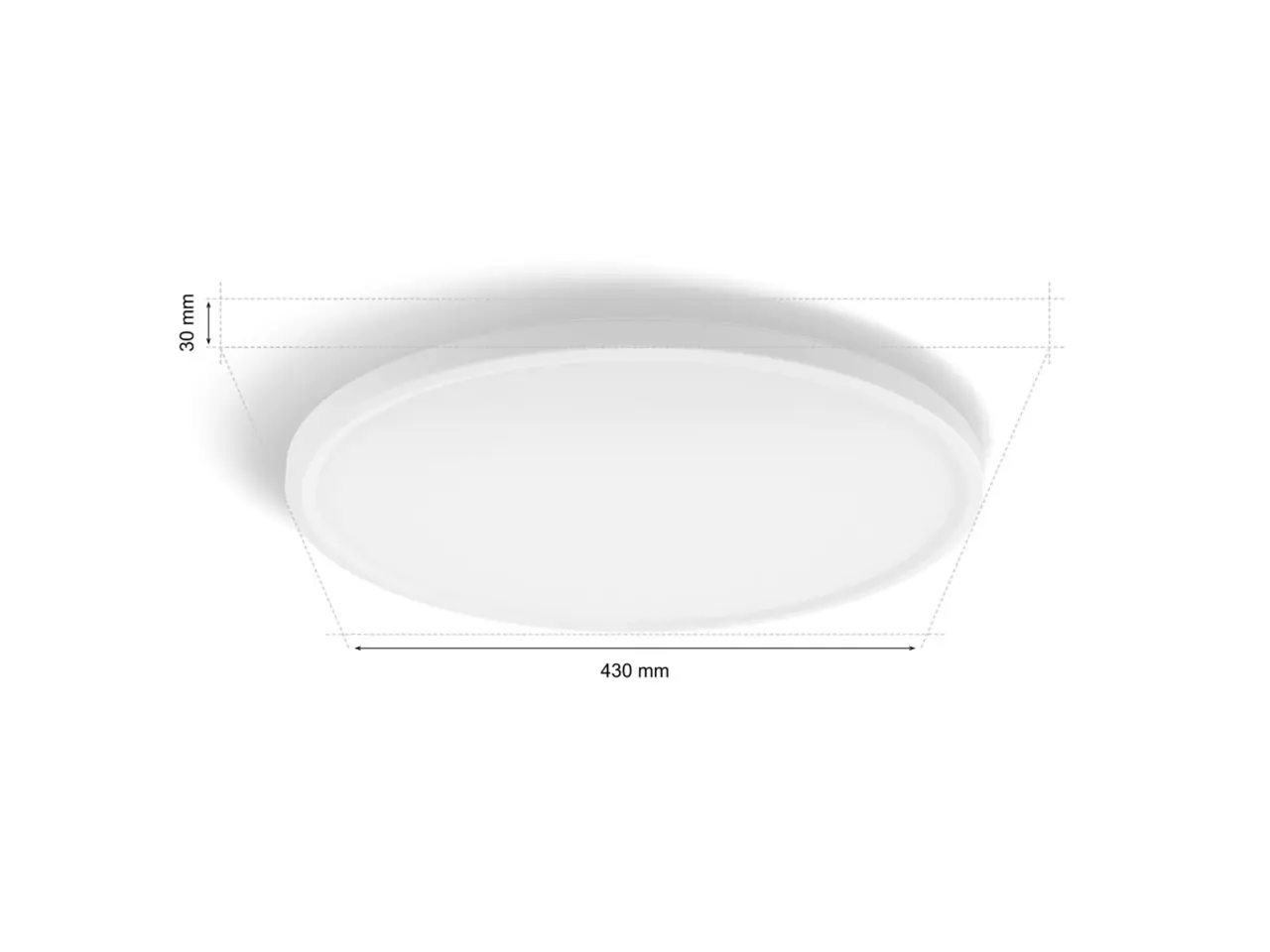 Philips Hue LED Deckenleuchte Tento + Dimmschalter rund weiß RGB Ø 43 cm RGB