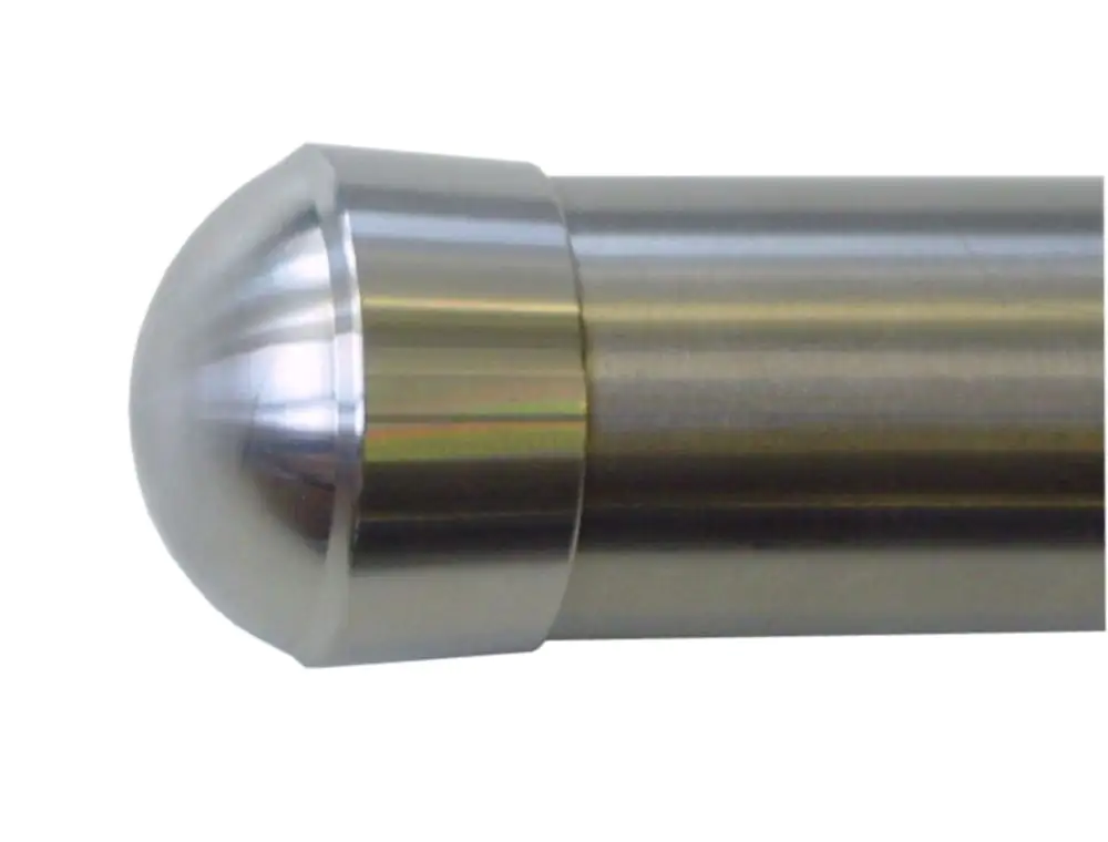 Treba Endkappe E8 Edelstahl für Metallhandlauf