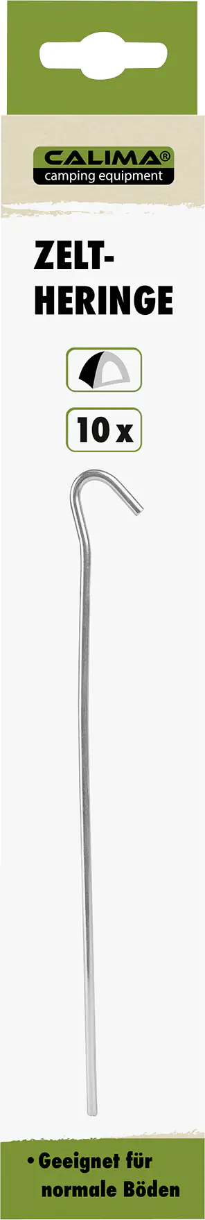 Calima Zelthering für normal Böden 10 Stück