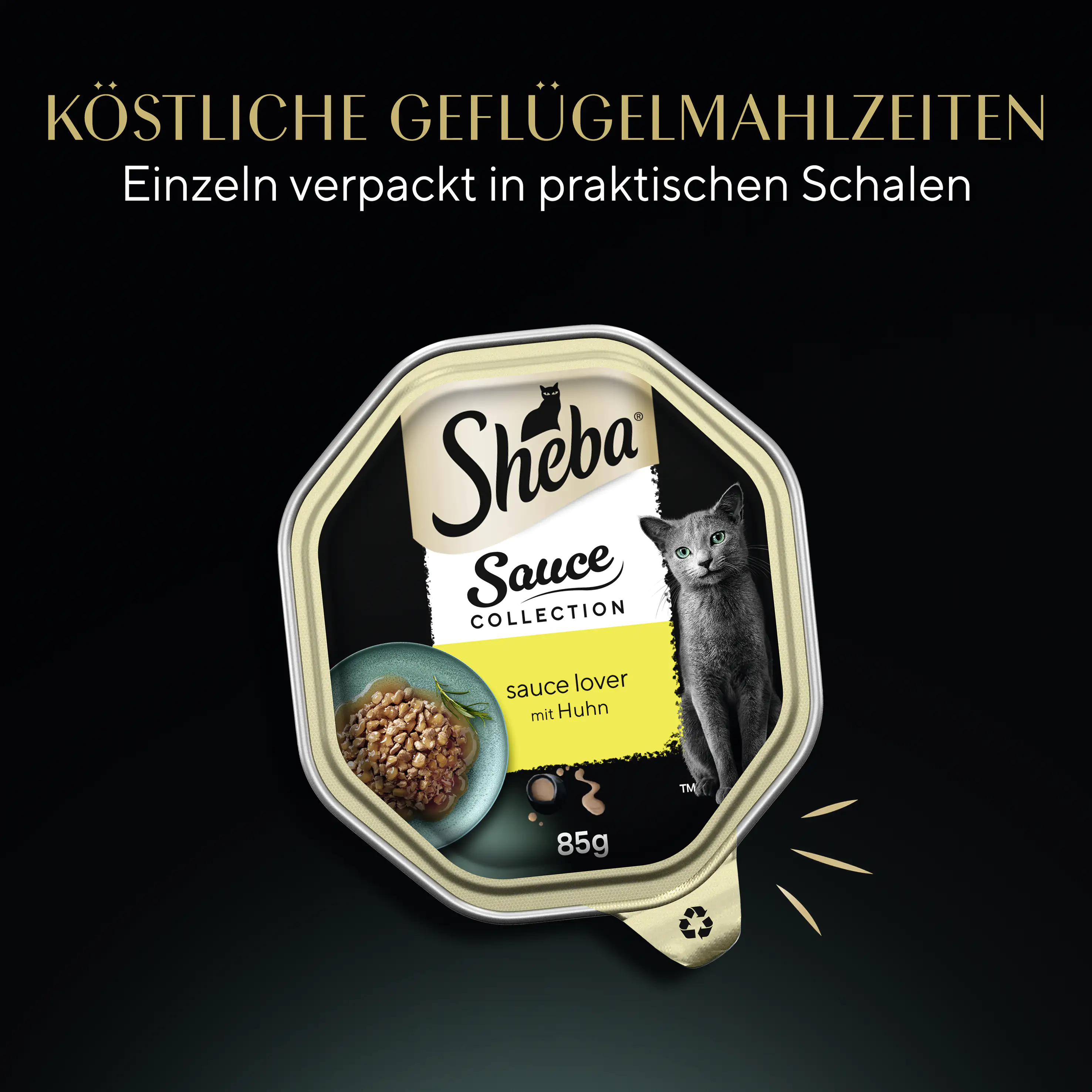 Sheba Sauce Collection Sauce Lover mit Huhn 85 g Sheba Sauce Collection Sauce Lover mit Huhn 85 g