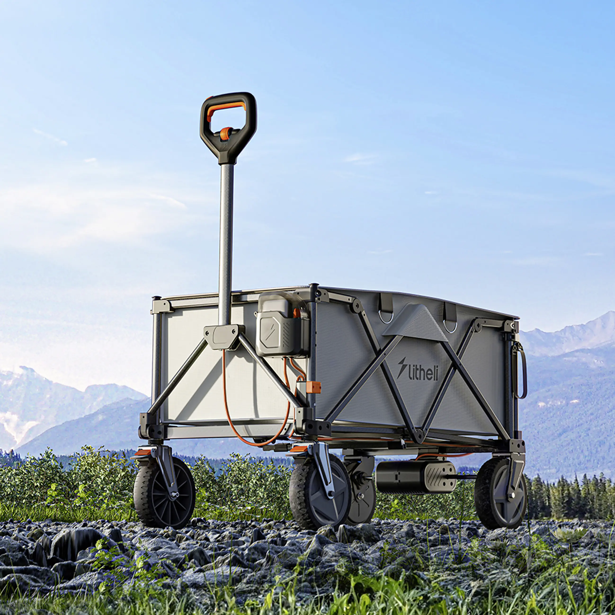 Litheli Bollerwagen 450 W W1 Pro, inkl. Akku 4.0 Ah