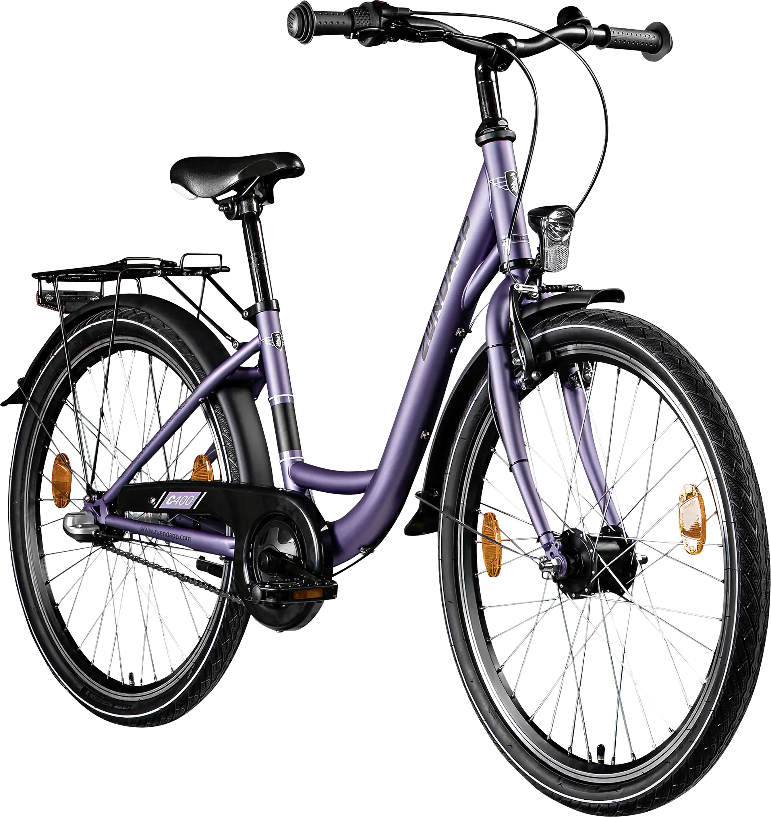 Zündapp Cityrad C400 24 Zoll 3-Gang flieder