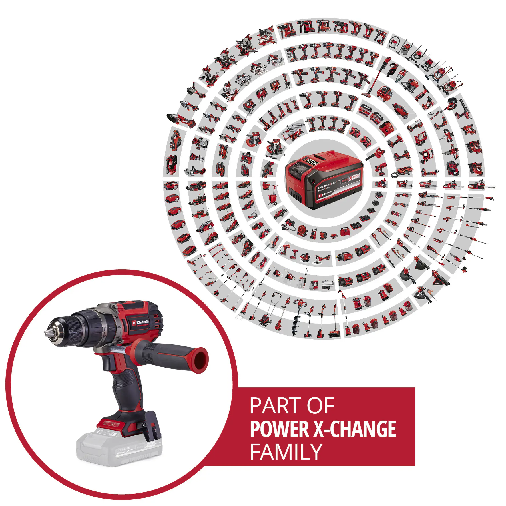 Einhell Professional Akku-Schlagbohrschrauber TP-CD 18/70 Li-i BL 70 Nm Solo Einhell Professional Akku-Schlagbohrschrauber TP-CD 18/70 Li-i BL 70 Nm Solo