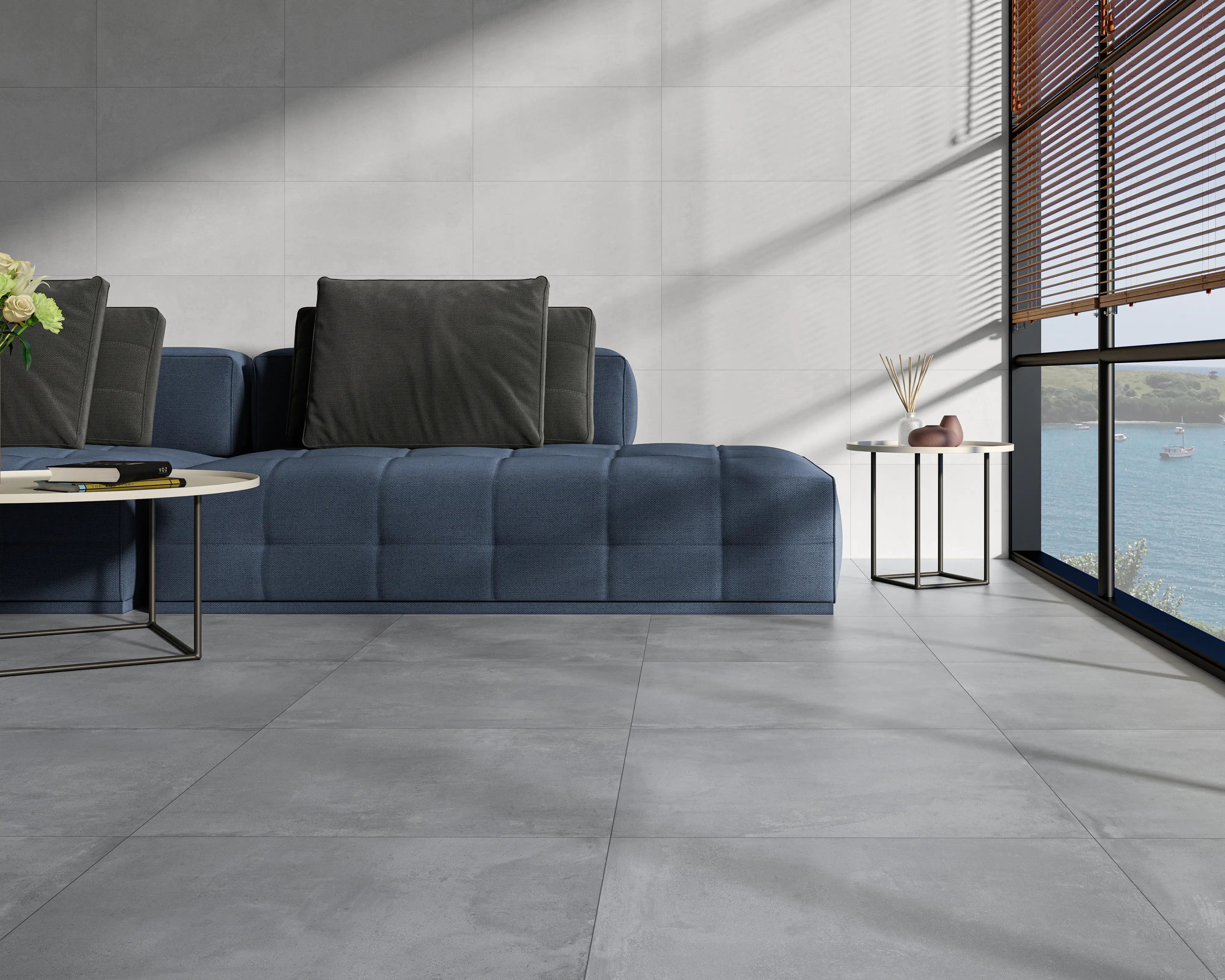 Bodenfliese Feinsteinzeug Bristol 30 x 60 cm grau Bodenfliese Feinsteinzeug Bristol 30 x 60 cm grau