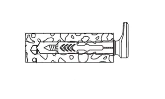 Fischer Dübel-Set Duopower 8.0 x 40 mm - 4 Stück