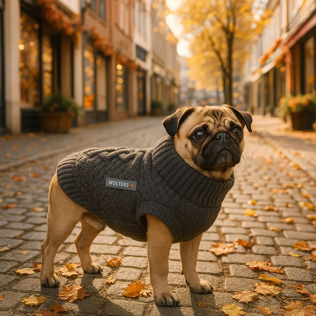 Wolters Hundebekleidung Strickpullover Tristan graphit