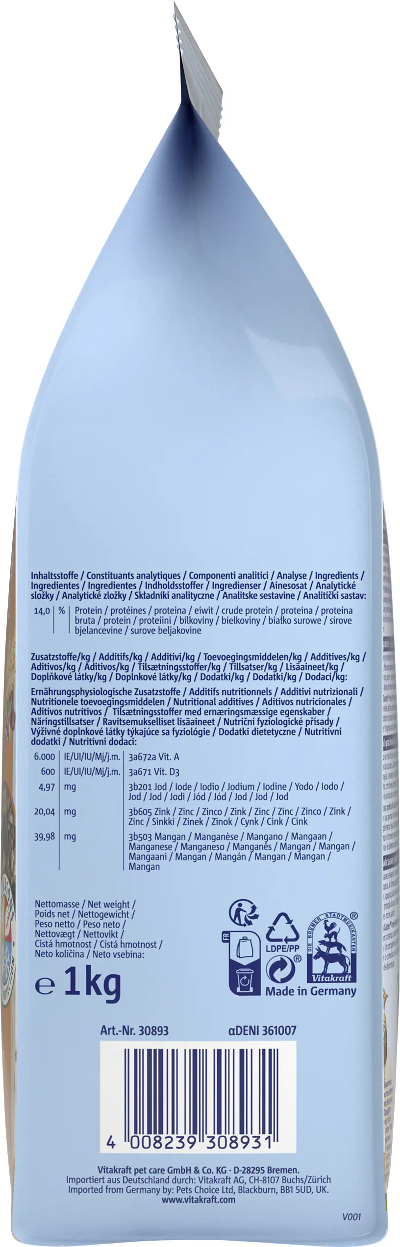 Vitakraft Vita Garden® Protein Mix 1 kg