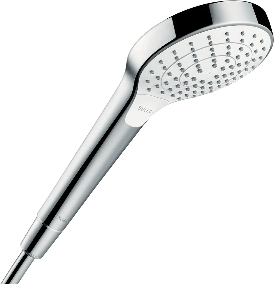 Hansgrohe Handbrause 3 Strahlarten Croma Select S Vario EcoSmart chrom-weiß