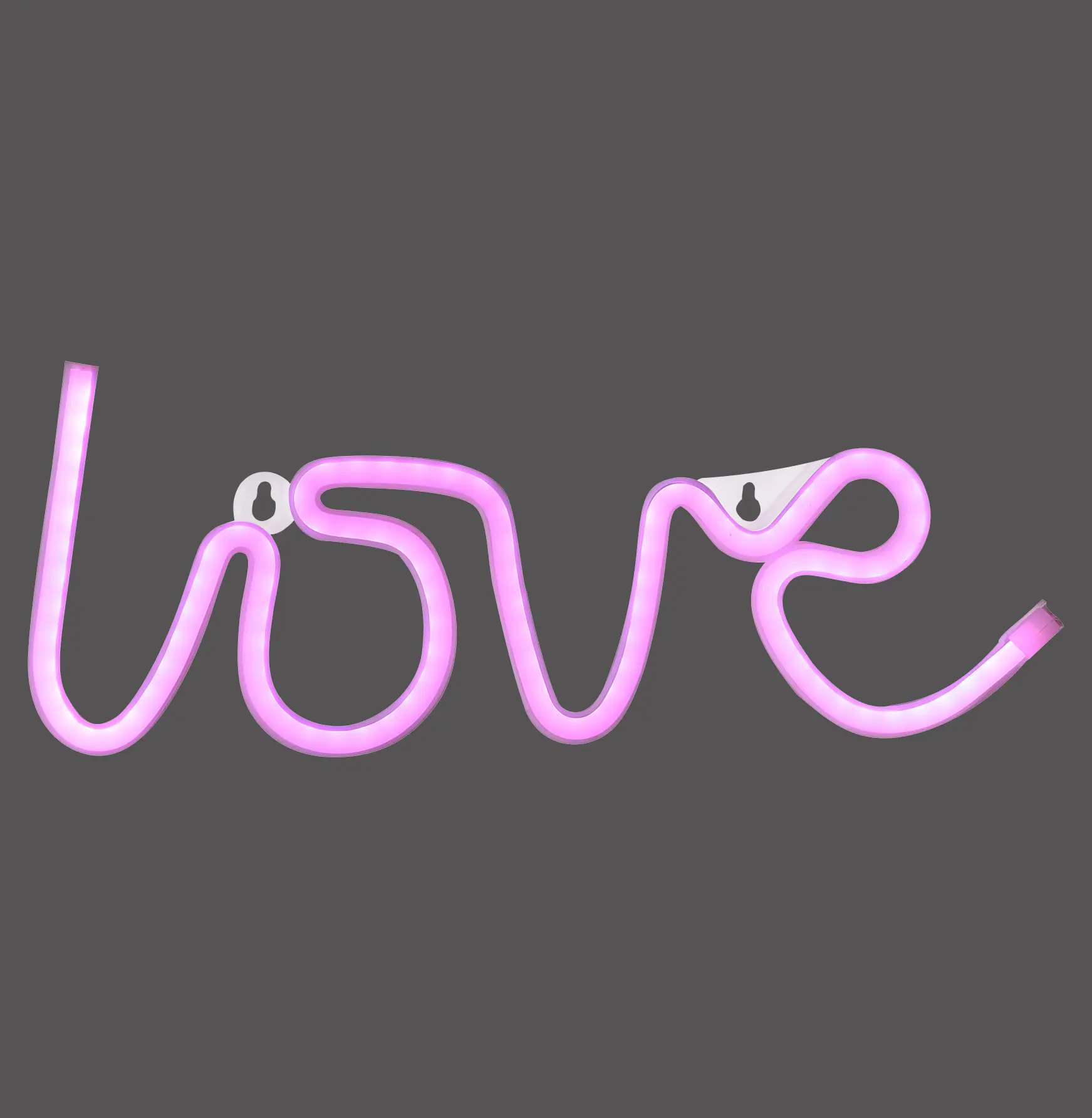 Just light LED Dekoleuchte Love 12,5 x 2 x 34,5 cm Just light LED Dekoleuchte Love 12,5 x 2 x 34,5 cm