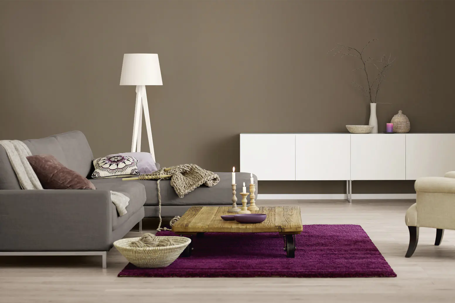 Alpina Farbrezepte Wandfarbe Sanfte Erde matt 2,5 L