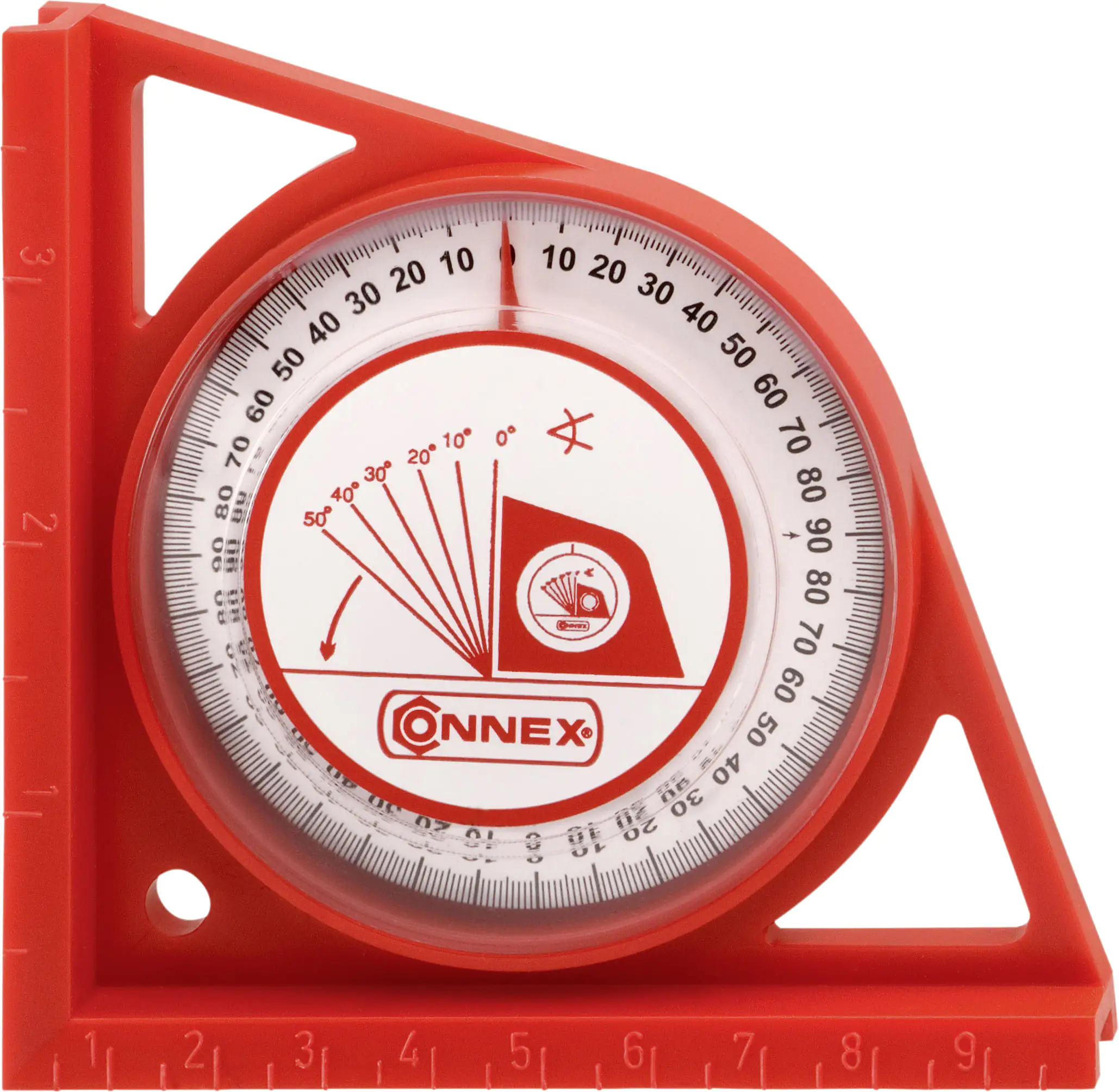 Connex Winkelmesser 0 x 180° 150 x 120 mm