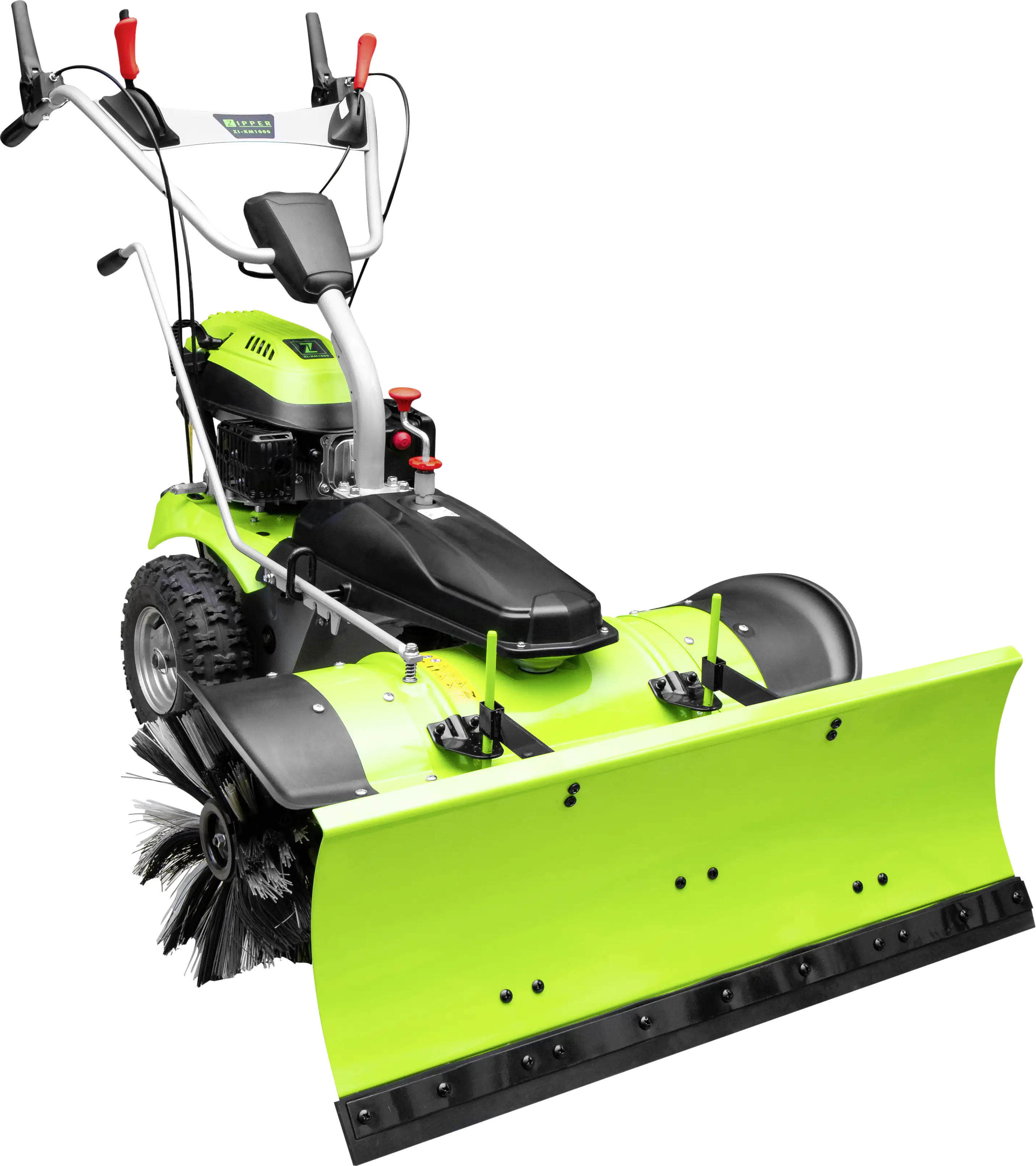Zipper Kehrmaschine ZI-KM1000 100 cm Arbeitsbreite, 4-Takt Benzin
