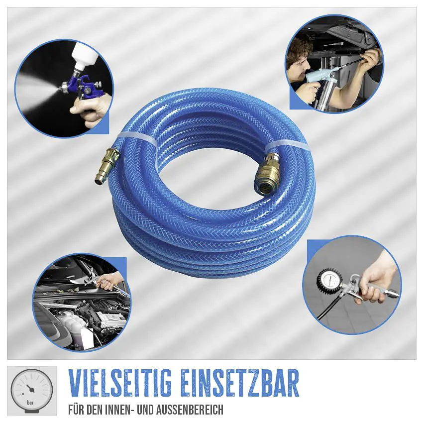 Güde Druckluft-Schlauch 6 mm 10 Meter