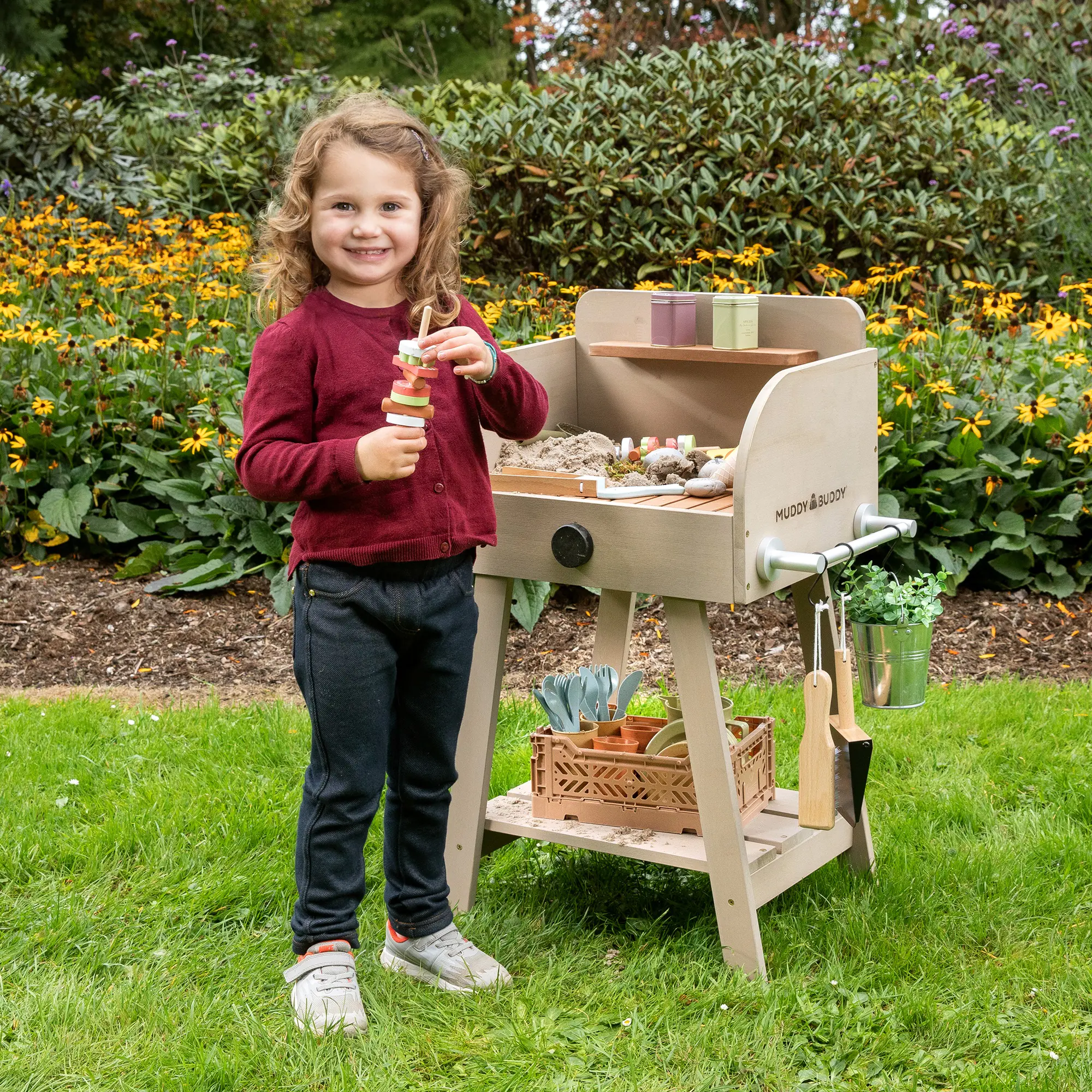 Muddy Buddy Spielgrill BBQ Chef 68 x 37 x 79 cm