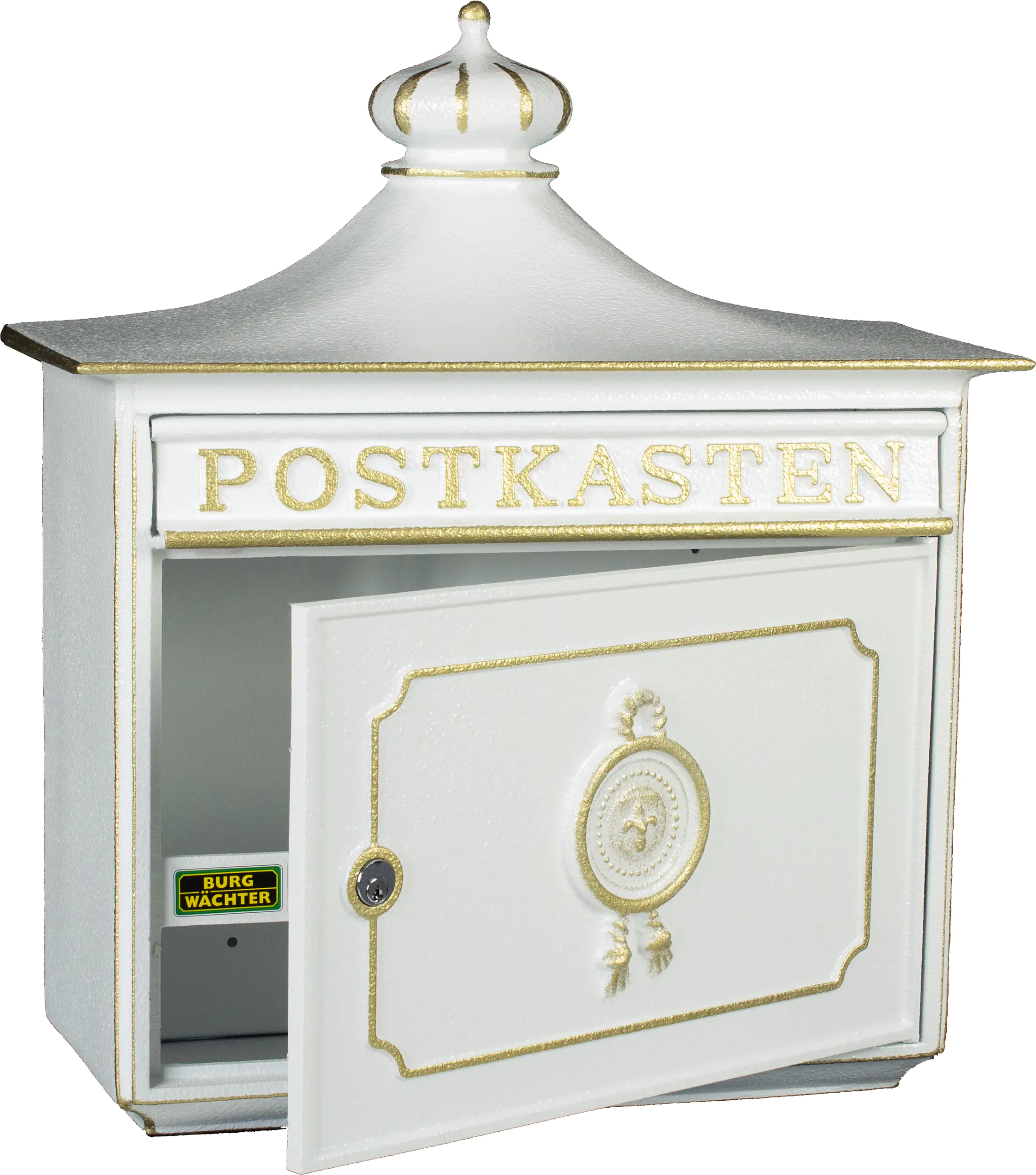 4003482181508_01 Burg Wächter Briefkasten Bordeaux 1895 W 48 x 42.5 x 18 cm