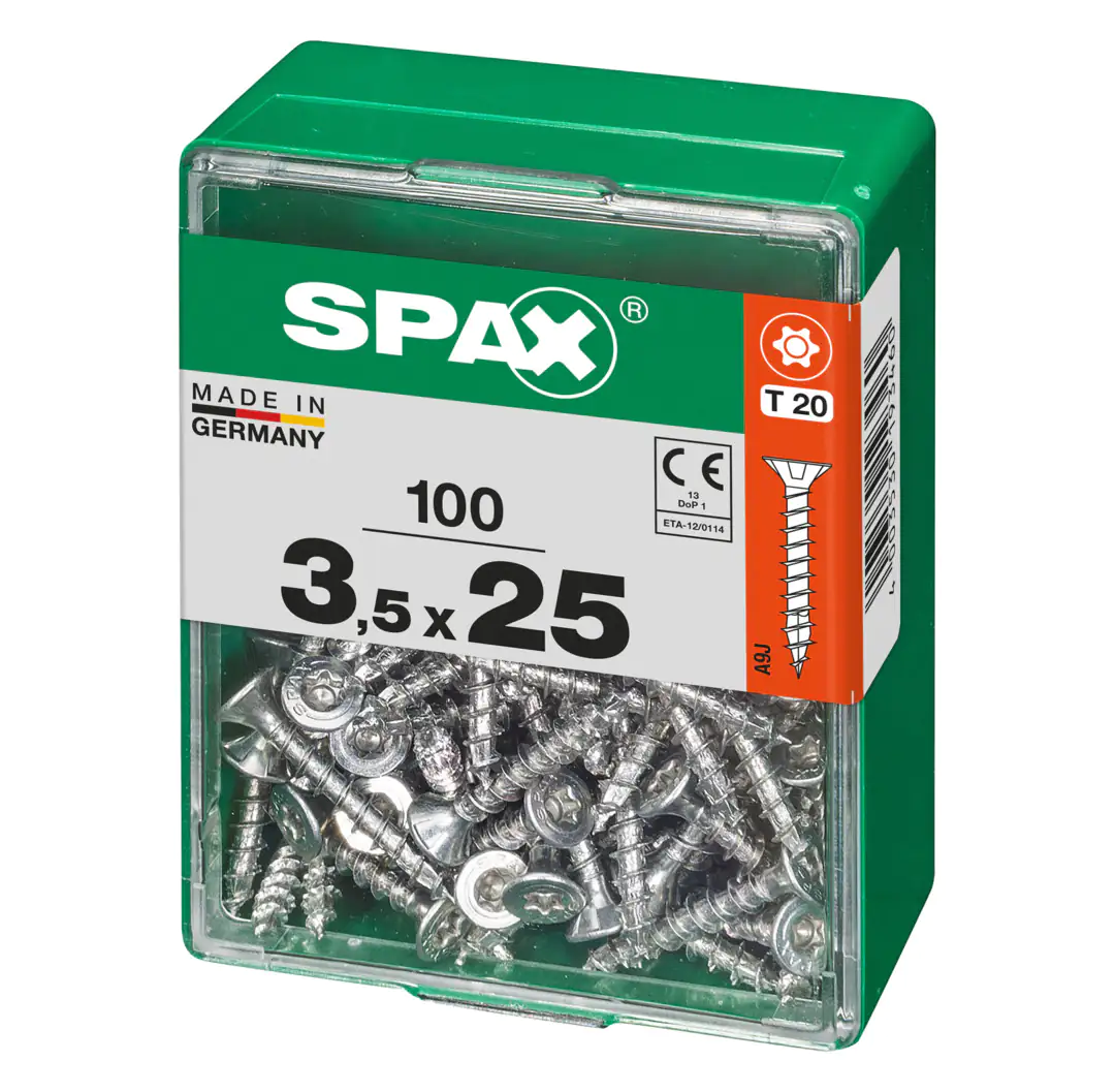 Spax Universalschrauben 3.5 x 25 mm TX 20 - 100 Stk.