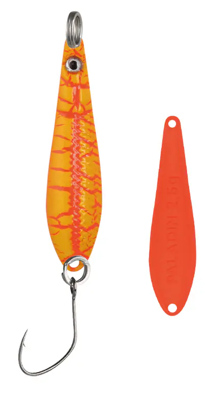 Paladin Angelköder Spoon Medusa 1,9 g UV gelb/orange/orange