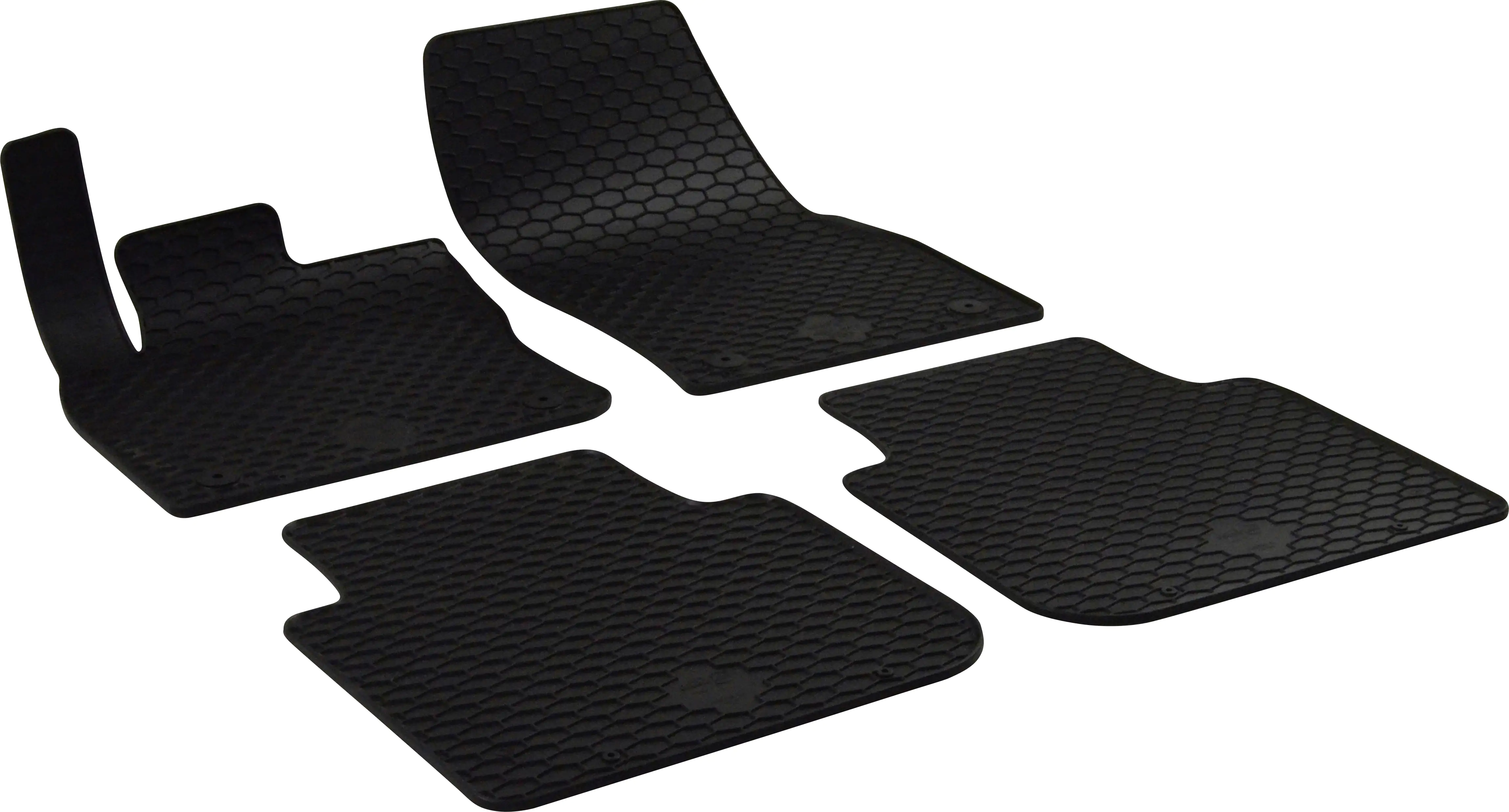 9001778508300 Walser Passform Fußmatten Gummi RubberLine für VW Tiguan Allspace, Skoda Kodiaq