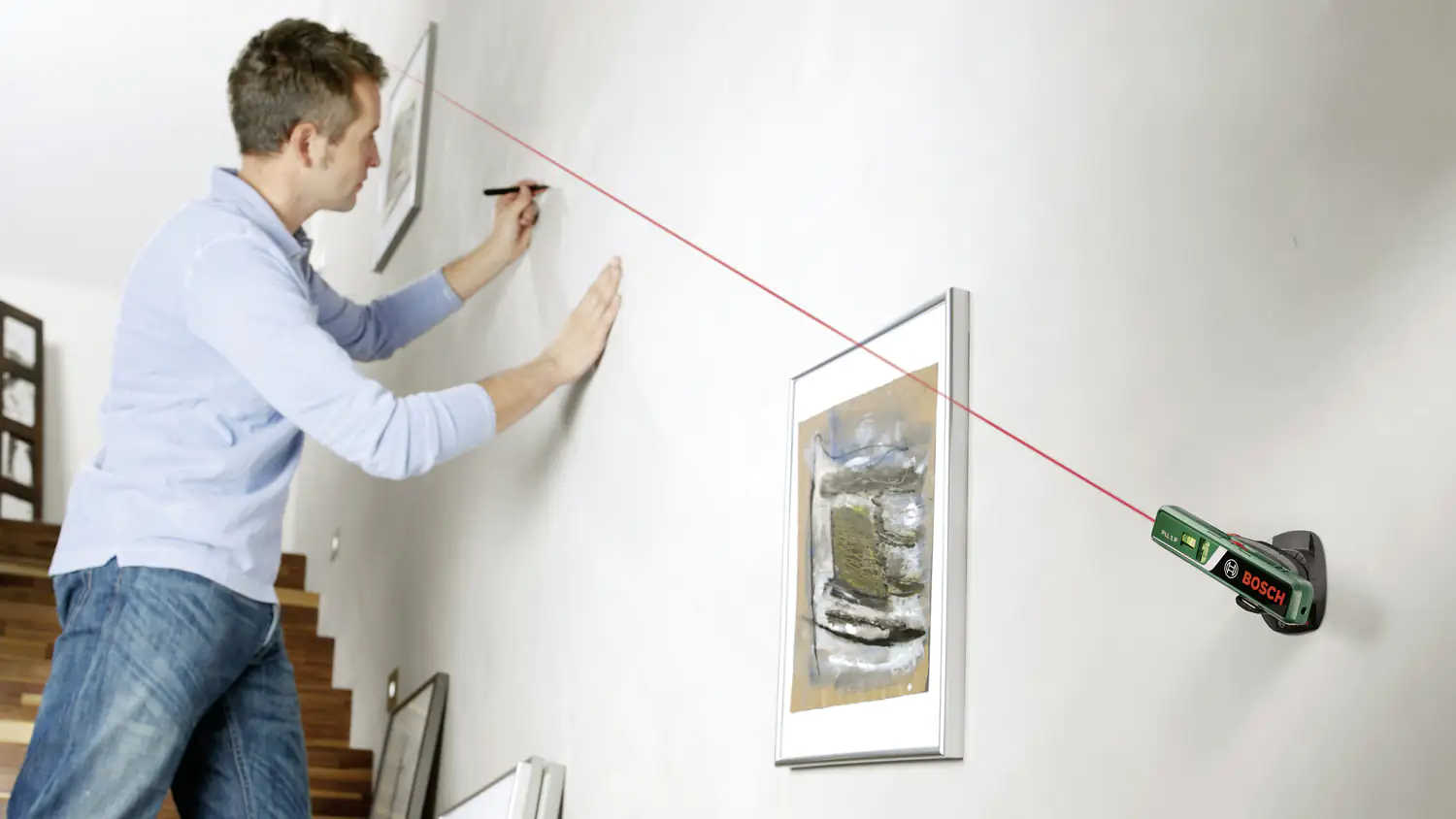 Bosch Laser-Wasserwaage PLL 1 P inkl. Batterien Bosch Laser-Wasserwaage PLL 1 P inkl. Batterien