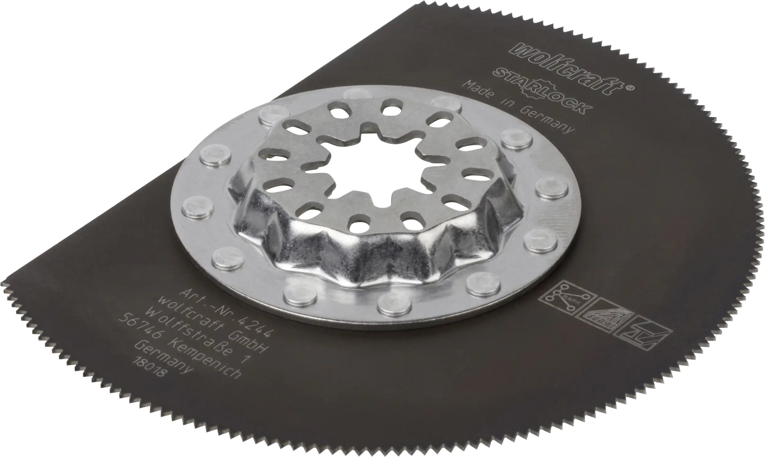 Wolfcraft Segmentblatt Ø 85 mm HSS Starlock-Aufnahme Wolfcraft Segmentblatt Ø 85 mm HSS Starlock-Aufnahme